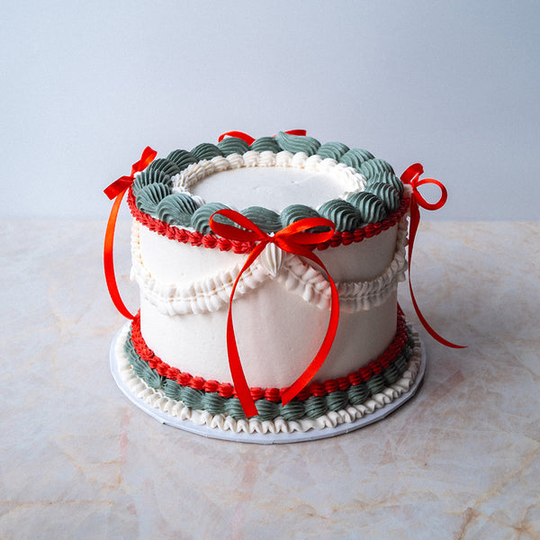 Christmas Vintage Cake