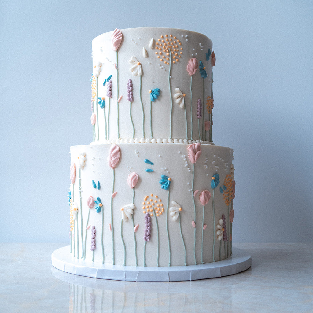 Vegane Torte Florie zweistöckig