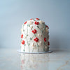 Vegane Torte Dome Cake mit Blumen
