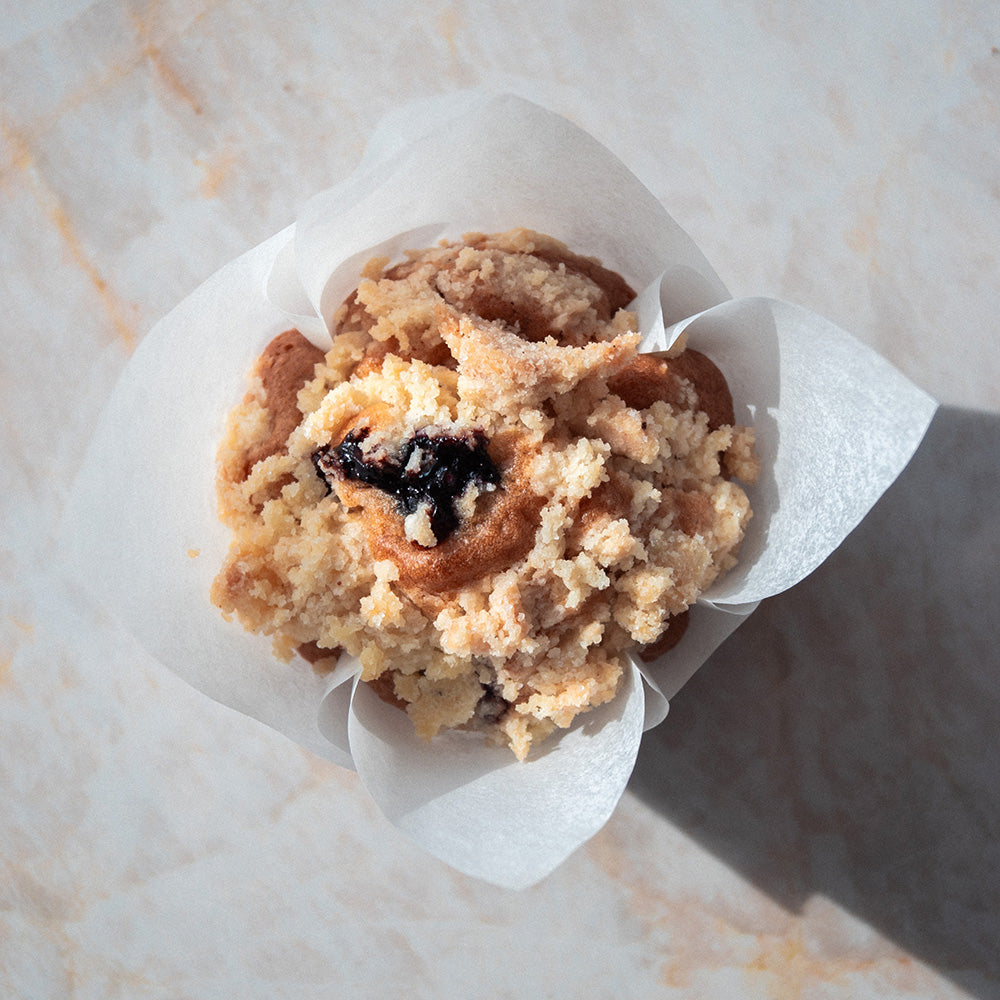 Veganer Streusel Muffin