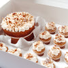 Vegane Birthday Box mit Cupcakes und Torte 